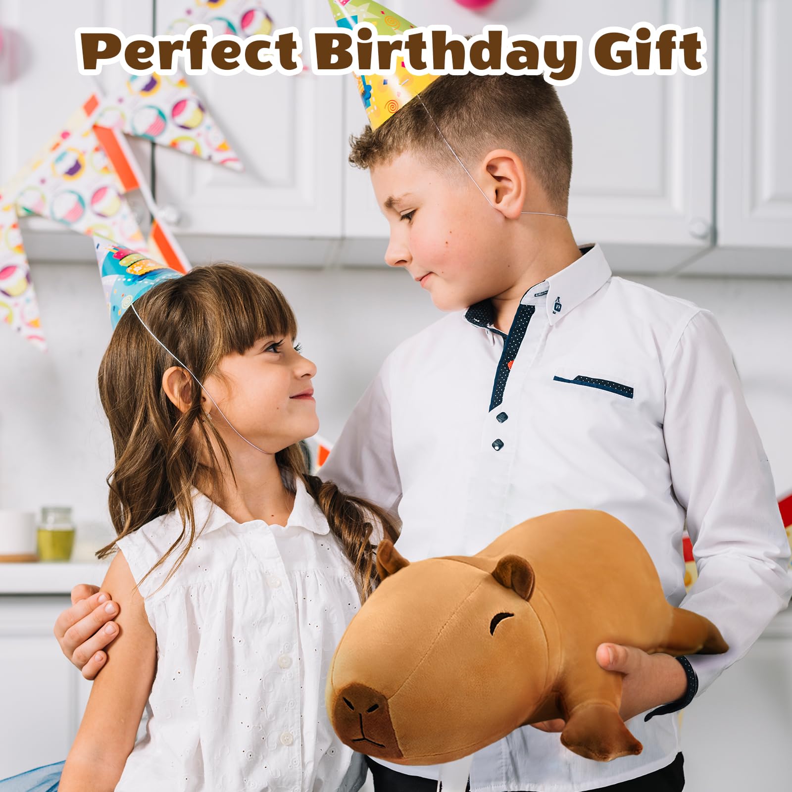 SQEQE child-friendly room toy capybara for imaginative play