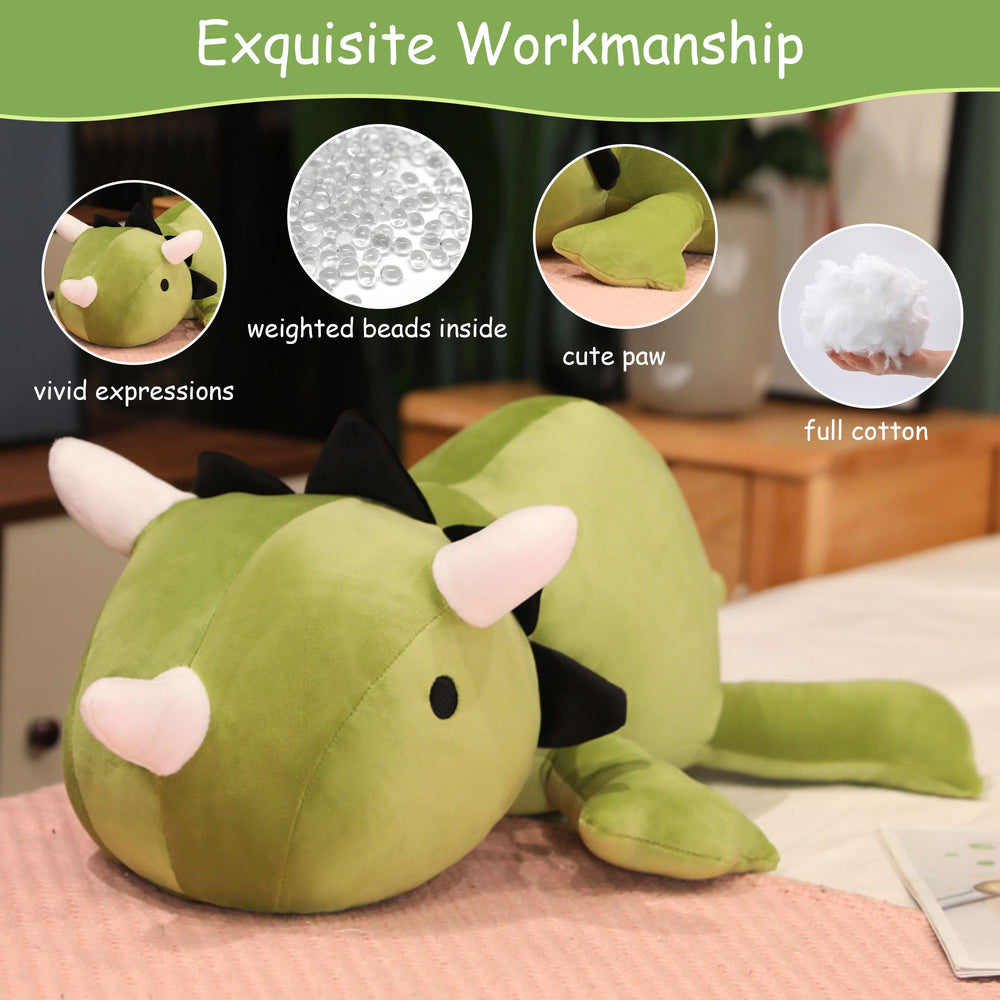 SQEQE soft dinosaur stuffed animal ideal as a cuddle buddy