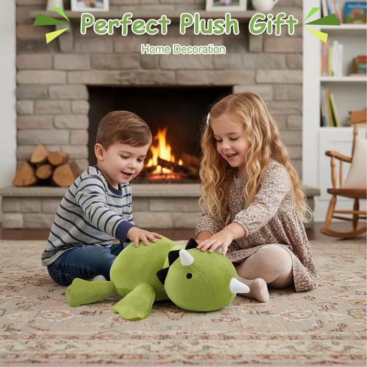 SQEQE weighted dinosaur plush in 60 cm size versatile for home use