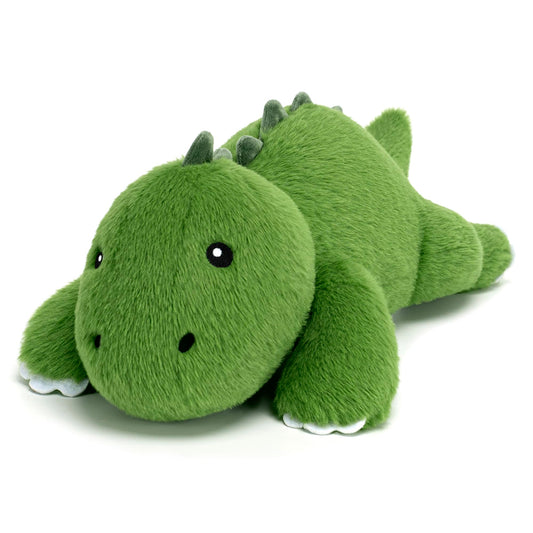 SQEQE weighted dinosaur plush in 9.8-inch T-Rex form for cozy hugs