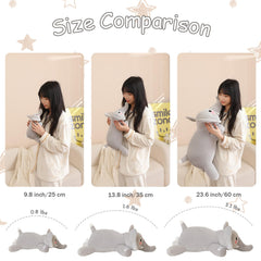 SQEQE weighted elephant plush decorates rooms with soft tactile delight