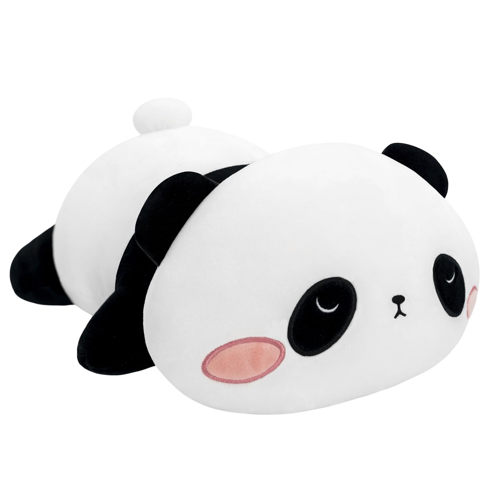 SQEQE Weighted Panda Plush front view, perfect for cozy naps and hugs.