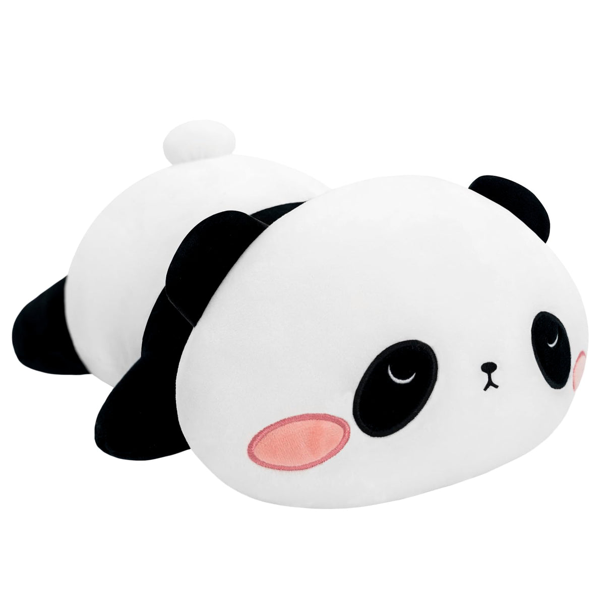 SQEQE Weighted Panda Plush front view, perfect for cozy naps and hugs.