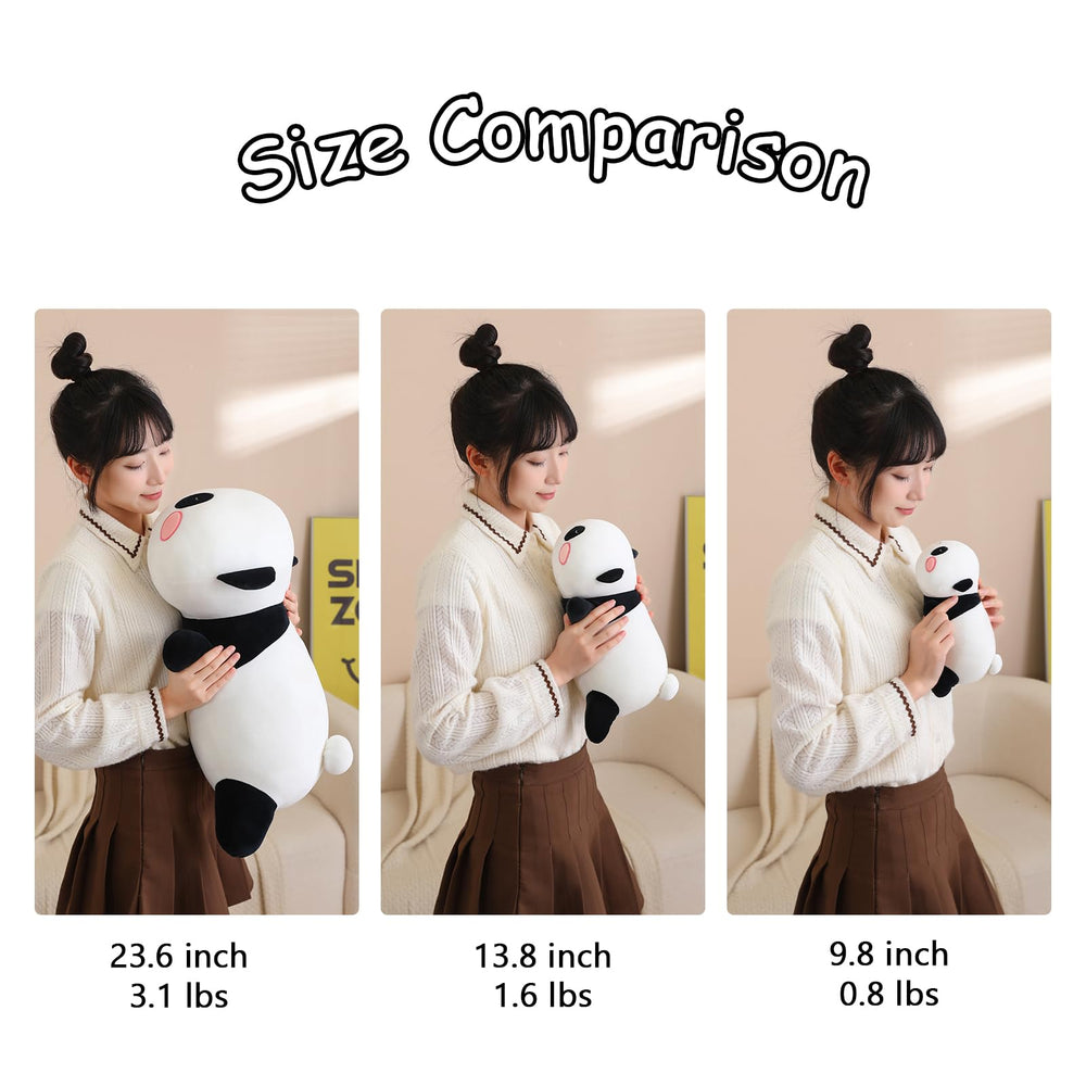 SQEQE Vacuum packed Panda Plush, ready to unbox and enjoy.