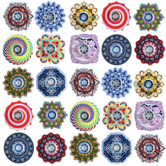 Sqlhrke 40 pack mini fidget spinners in multicolor for focused play and sensory fun.