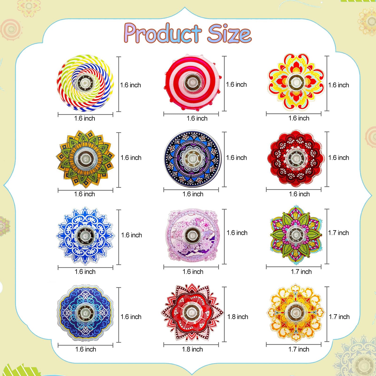 Sqlhrke rotate-patterns fidget spinner action showcasing mesmerizing rotations and eye catching shapes.