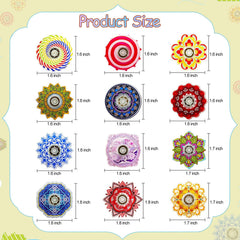Sqlhrke rotate-patterns fidget spinner action showcasing mesmerizing rotations and eye catching shapes.