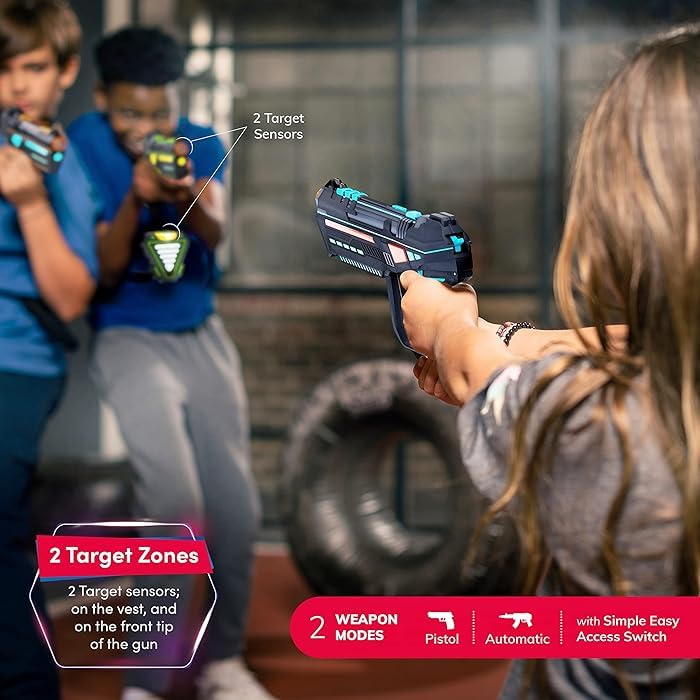 Fully synced LightForce system with guns and vests in harmony
