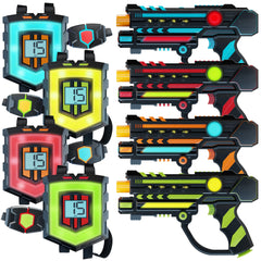 Squad Hero night flashlight aids nighttime games in dim settings.