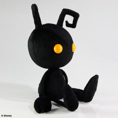 Square Enix Kingdom Hearts Shadow plush closeup fabric texture, showing soft details