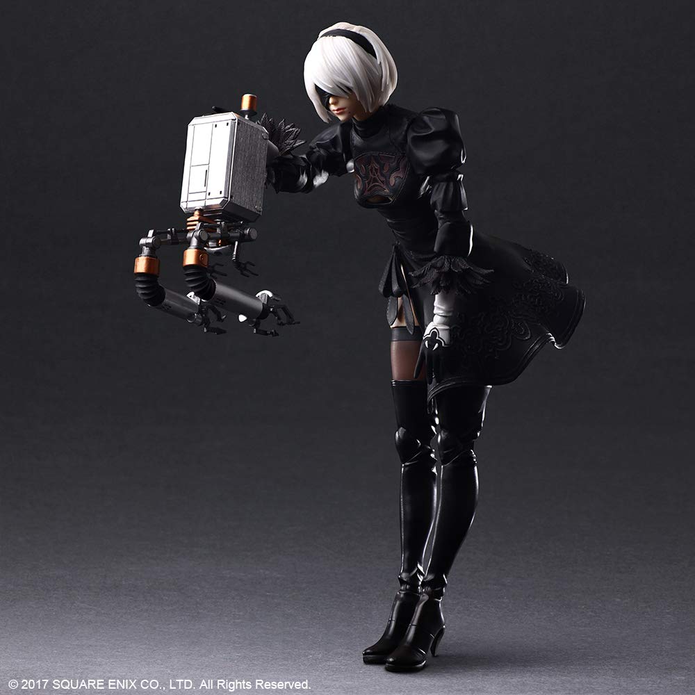 Square Enix NieR Automata 2B Deluxe packaging showcases licensed product authenticity