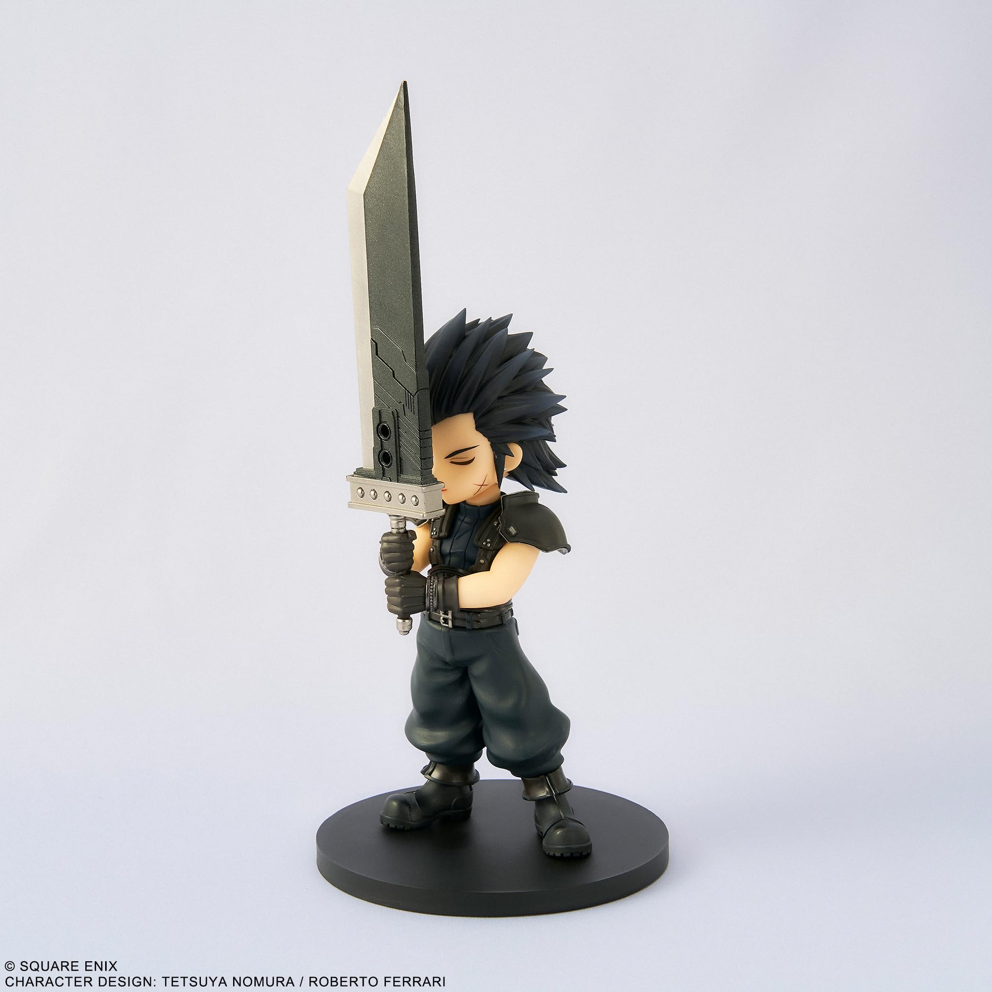 Square Enix Zack Fair packaging and included accessories overview