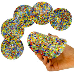Squeez'M Skin Picking Pad close-up with beads for sensory relief