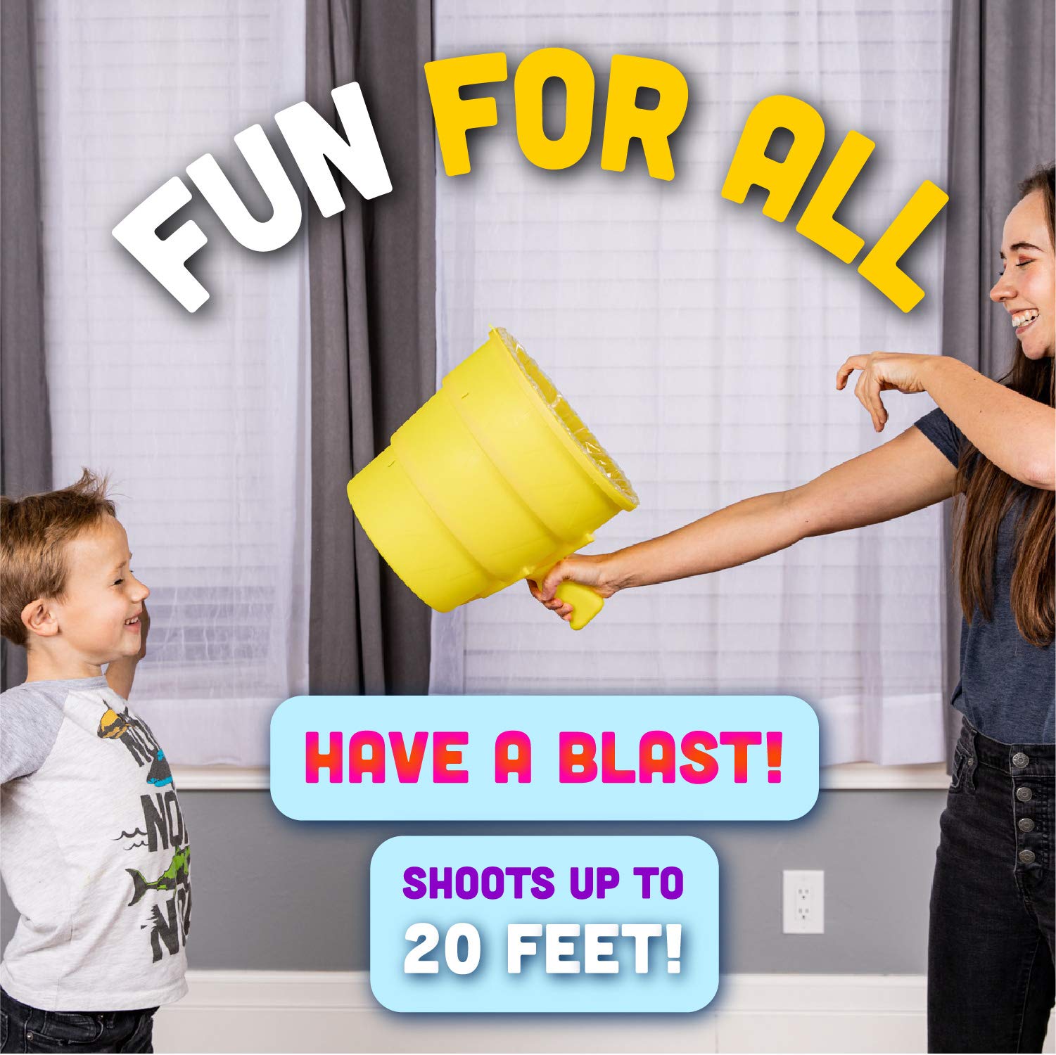 AirZooka indoor-outdoor fun supports flexible play setups