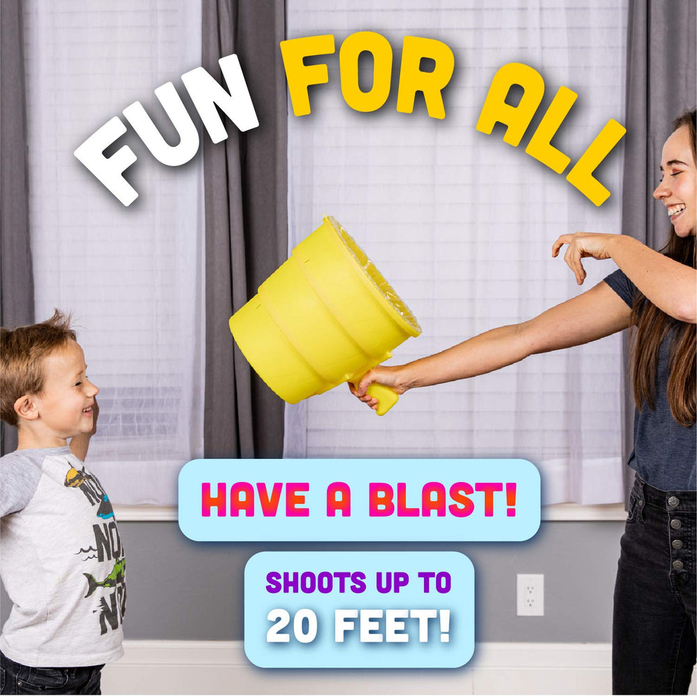 AirZooka indoor-outdoor fun supports flexible play setups