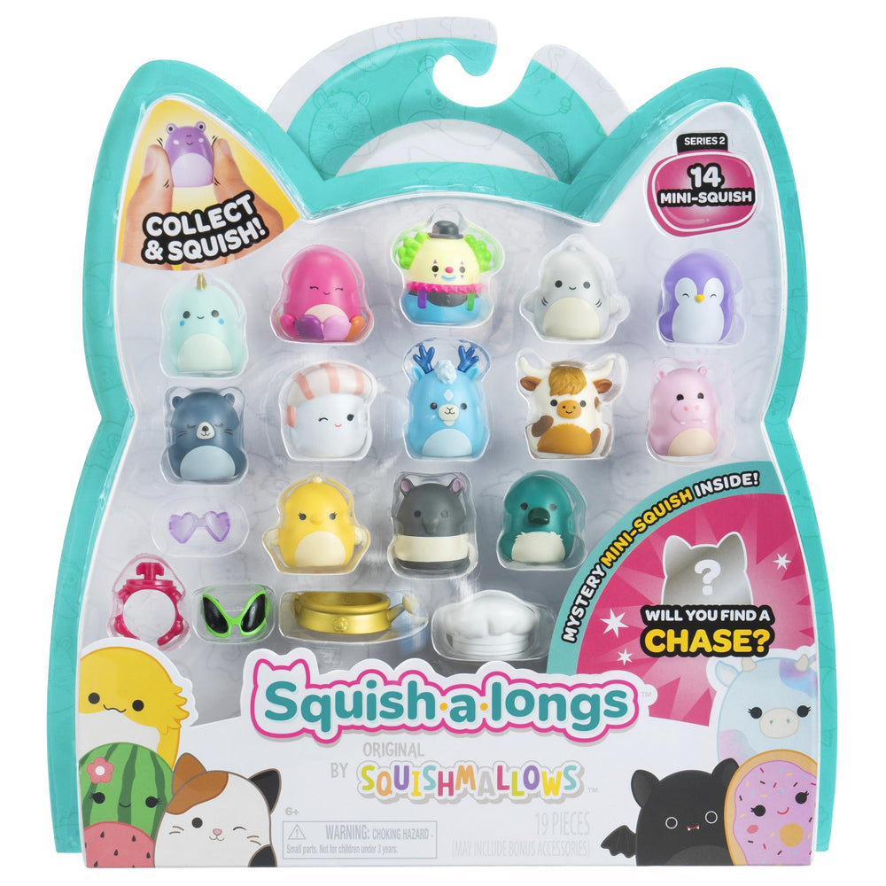 Squish-a-longs 14 mini-squish collection for trade and display