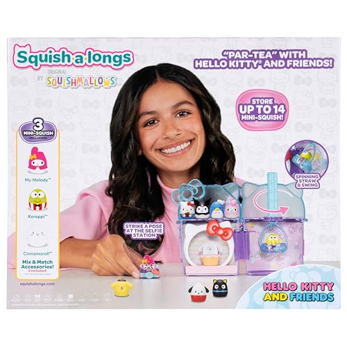 Cloud Swing accessory shown with mini Squish-a-longs