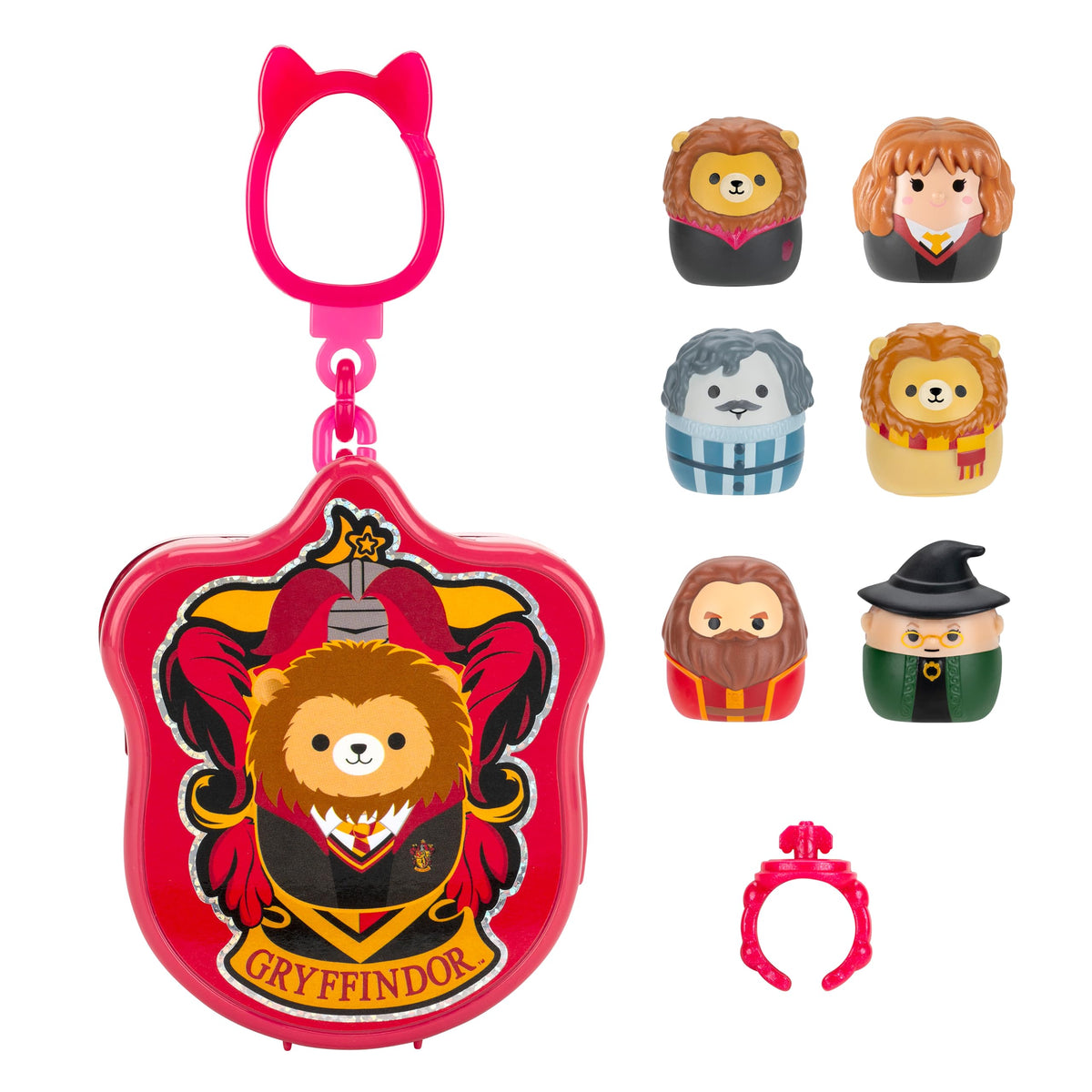 Squish-a-longs Gryffindor Lion in Robe Mini-Squish for display and play