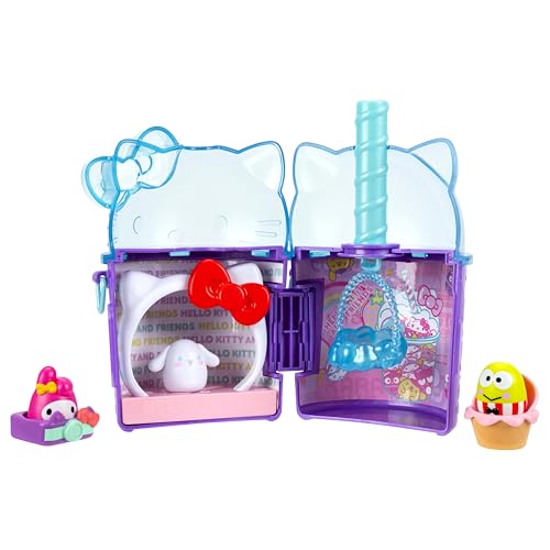 Hello Kitty arch display with Squish-a-longs characters
