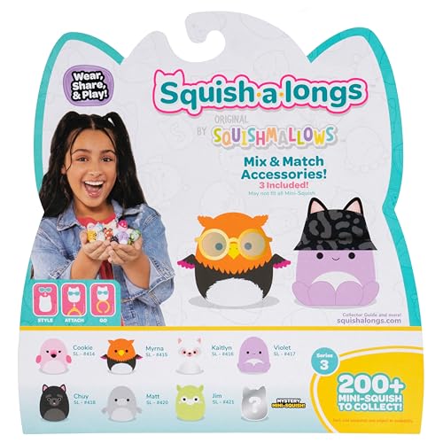 Cookie the Pink Flamingo Mini-Squish for bright collectible display