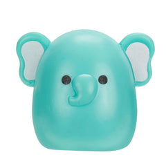 Paco the parrot mini-Squish brightens bags and pockets.
