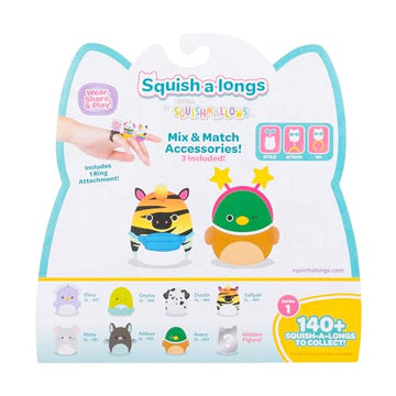 Ring accessory from Squish-a-longs to wear a tiny squish on your finger