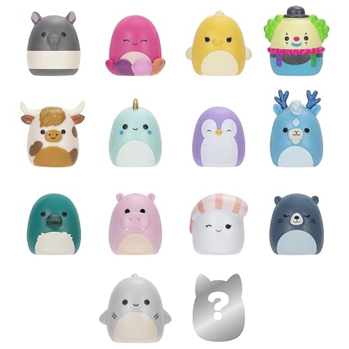 Squish-a-longs Series 2 Wave 1 pack featuring 14 mini-squish to collect