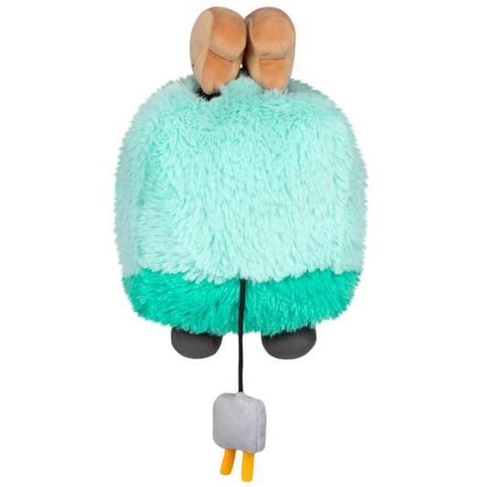 Closeup of Squishable comfort food toaster plush texture and soft fur