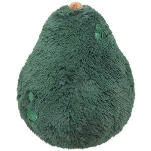 Squishable Mini Avocado close-up texture highlights softness and detail.
