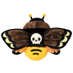 Squishable Death's Head Hawkmoth plush textured fur for cozy touch