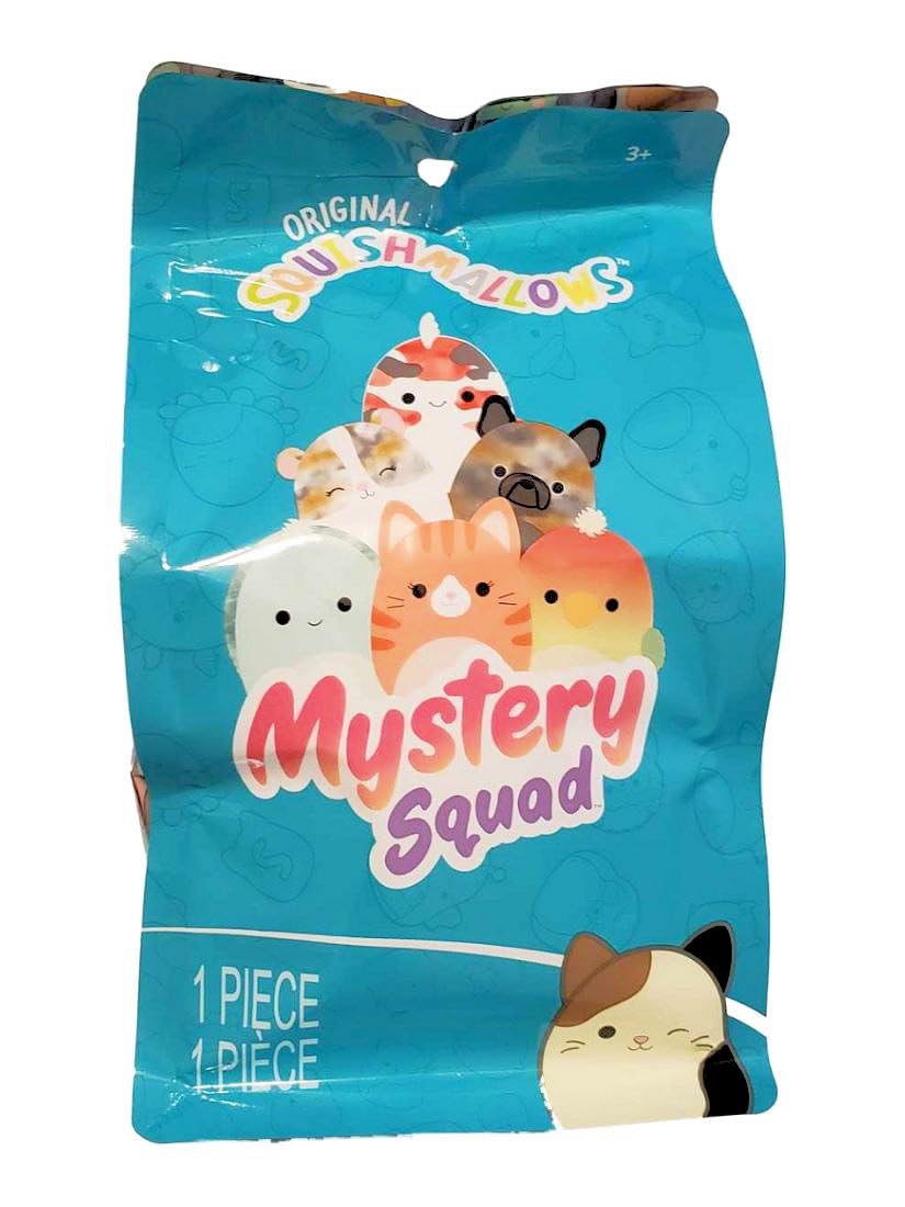 Squishmallows 5-inch mystery blind bag plush, a soft collectible ideal for gifting and play