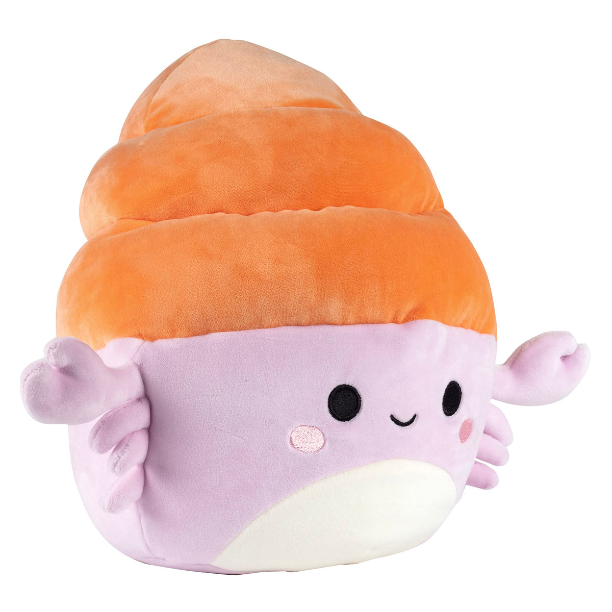 Squishmallows Arco the Hermit Crab plush with shell detail for cozy cuddles.