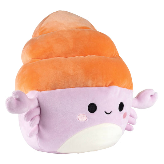 Squishmallows Arco the Hermit Crab plush with shell detail for cozy cuddles.