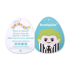 Squishmallows Beetlejuice fuzzamallows extension, collectible series addition.