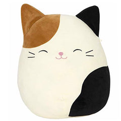 Squishmallows Cam the Cat plush, soft fur, ideal cuddle companion.