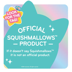 Gift-ready Squishmallows Carl the Cheeseburger plush for kids