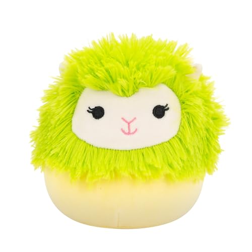 Squishmallows Cavaleri green alpaca plush great for comforting moments.