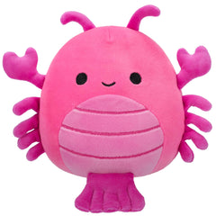 Cordea the hot pink lobster Squishmallows close-up, ultra-soft plush for comforting hugs