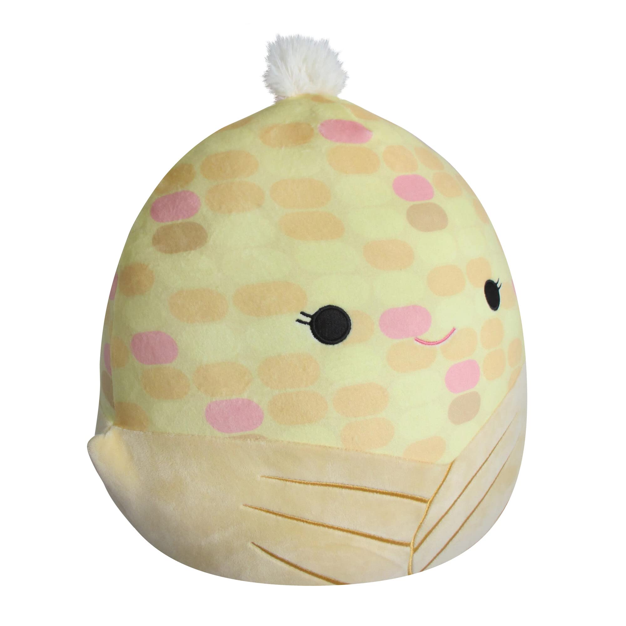 Squishmallows Cornelias ultrasoft plush fabric inviting hugs during movie time.