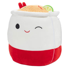 Squishmallows Daley ramen noodles plush is officially licensed for collectors.