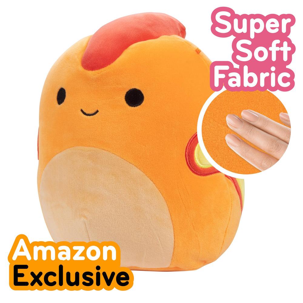 Squishmallows 10-inch dinosaur plush pair ideal for kid-friendly collectibility and travel comfort.