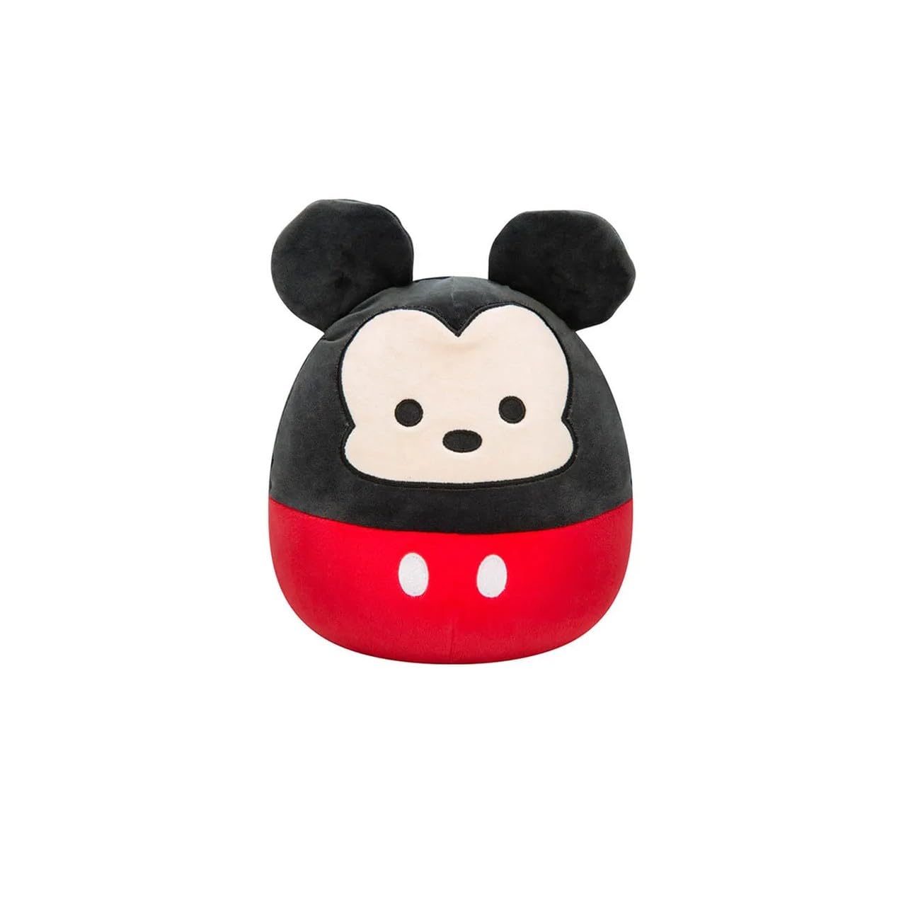 Squishmallows Disney Mickey Mouse 8in plush for cuddling and collecting.