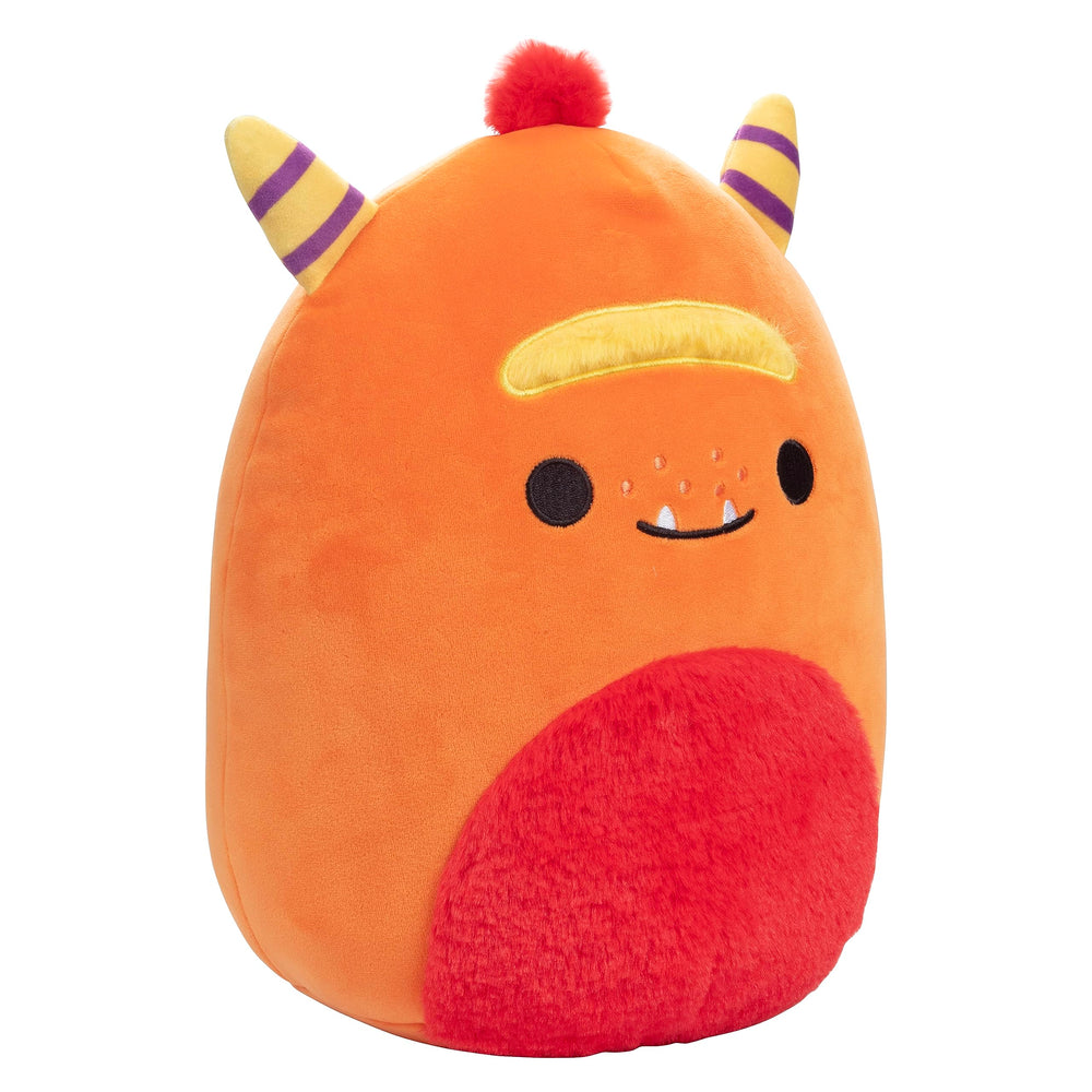 Ernest the Love Monster cuddles up for snuggle time, a cozy nighttime friend.