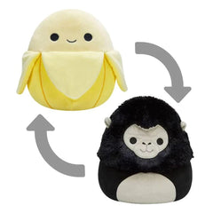 Squishmallows Aron Gorilla plush: friendly bedtime buddy with plush, comforting fabric.