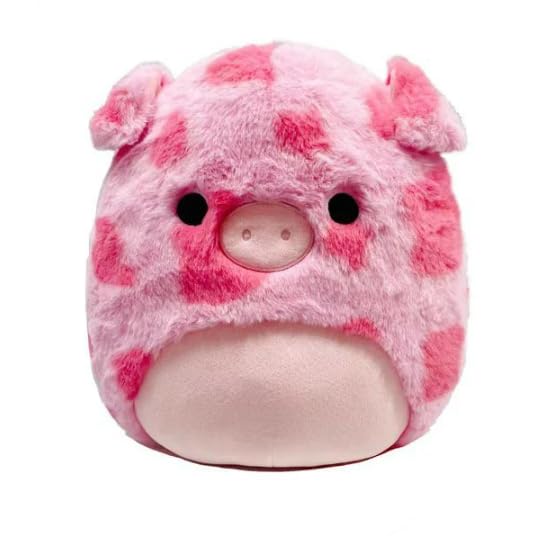 Gwendle the Squishmallows pink pig plush, ideal for cuddles, playtime, and display.
