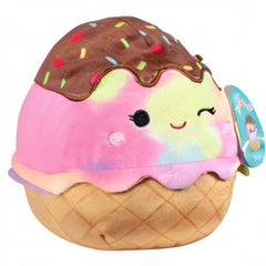 Squishmallows Glady ice cream plush official license logo, trusted quality