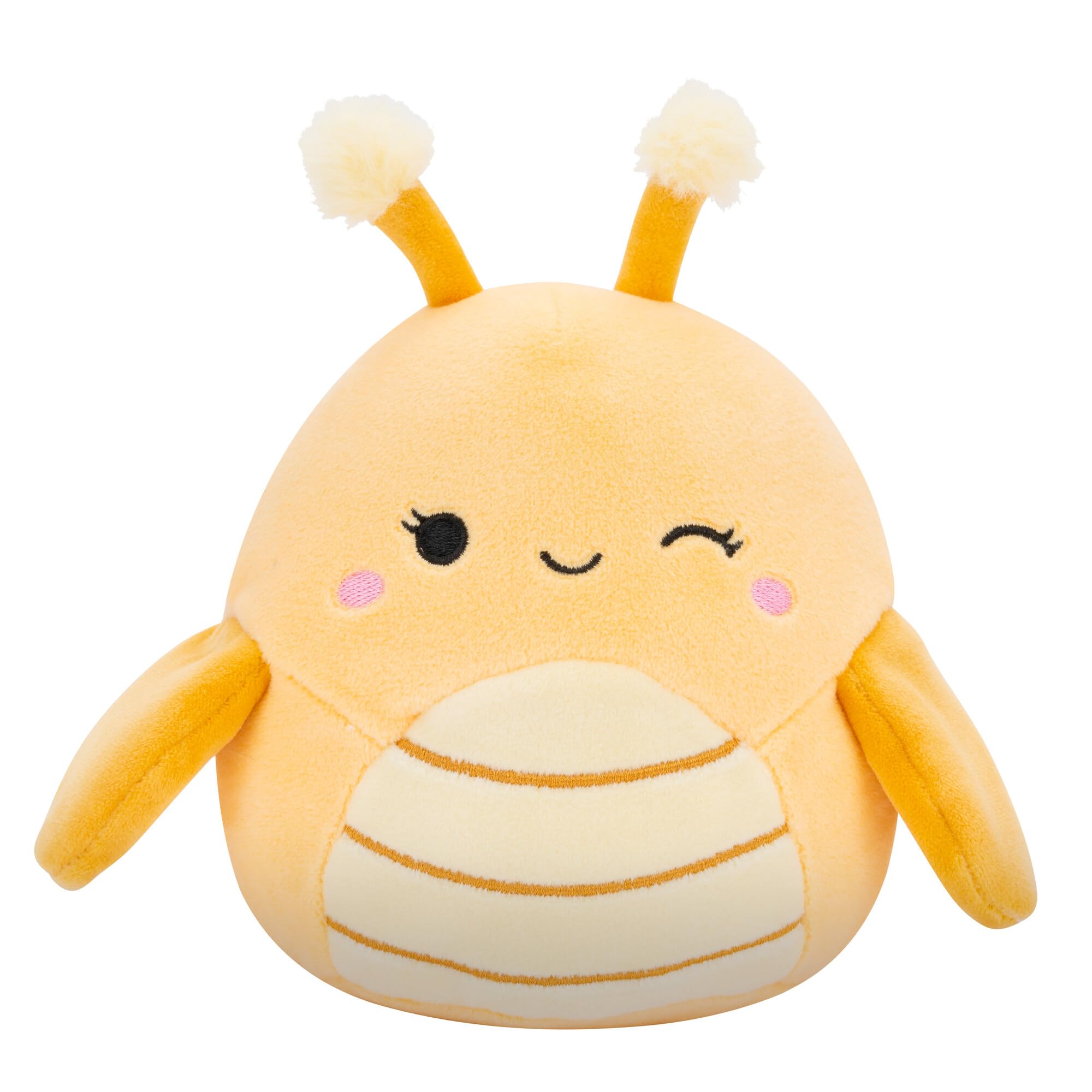 Squishmallows Greer yellow grasshopper 5-inch plush for cozy playtime