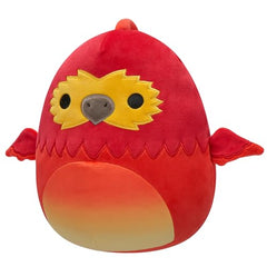 Squishmallows Fawkes 10-Inch plush, side view, soft fabric for snuggly evenings.