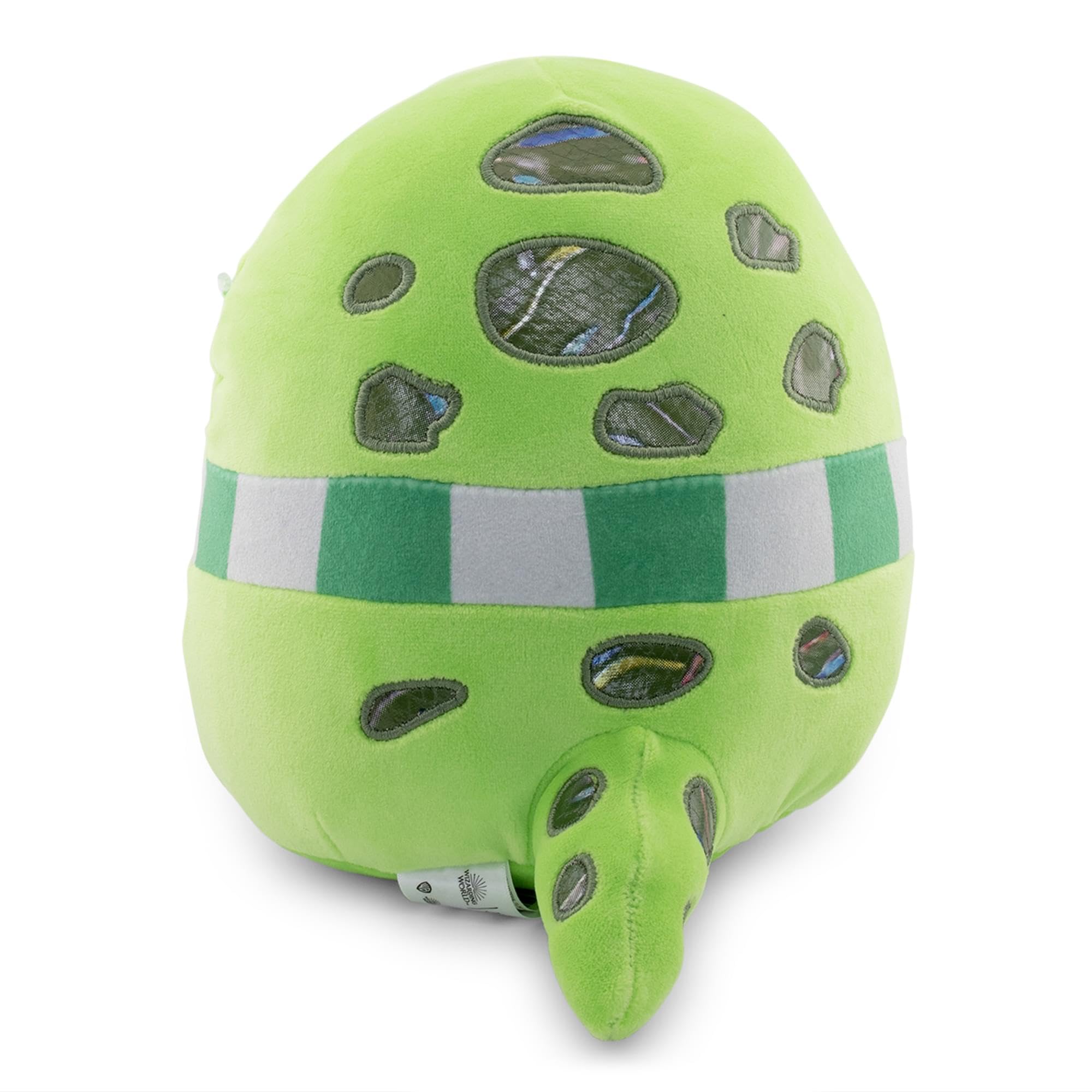 Squishmallows Harry Potter Slytherin Snake care guide with easy hand wash and air dry.