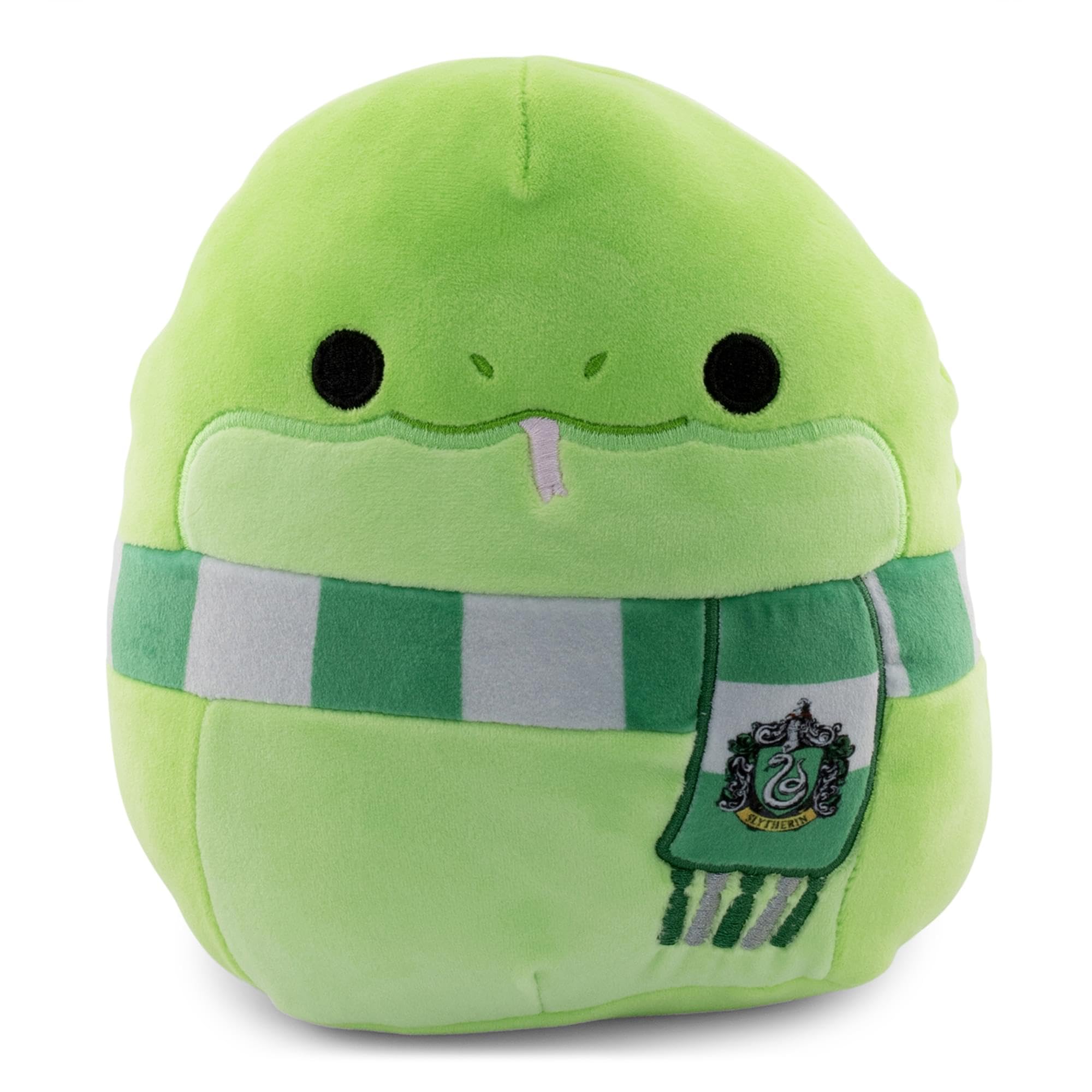 Squishmallows Harry Potter Slytherin Snake plush full 8-inch cuddle-friendly companion.